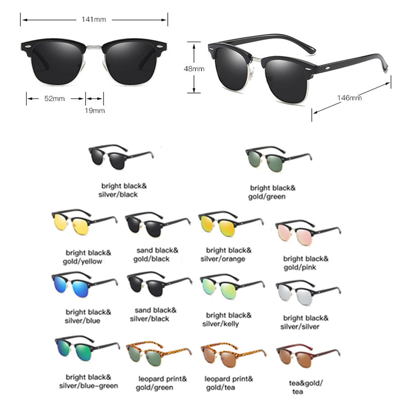 RBROVO Nerd Sonnenbrille Nerdbrille Retro Vintage Unisex Brille UV400