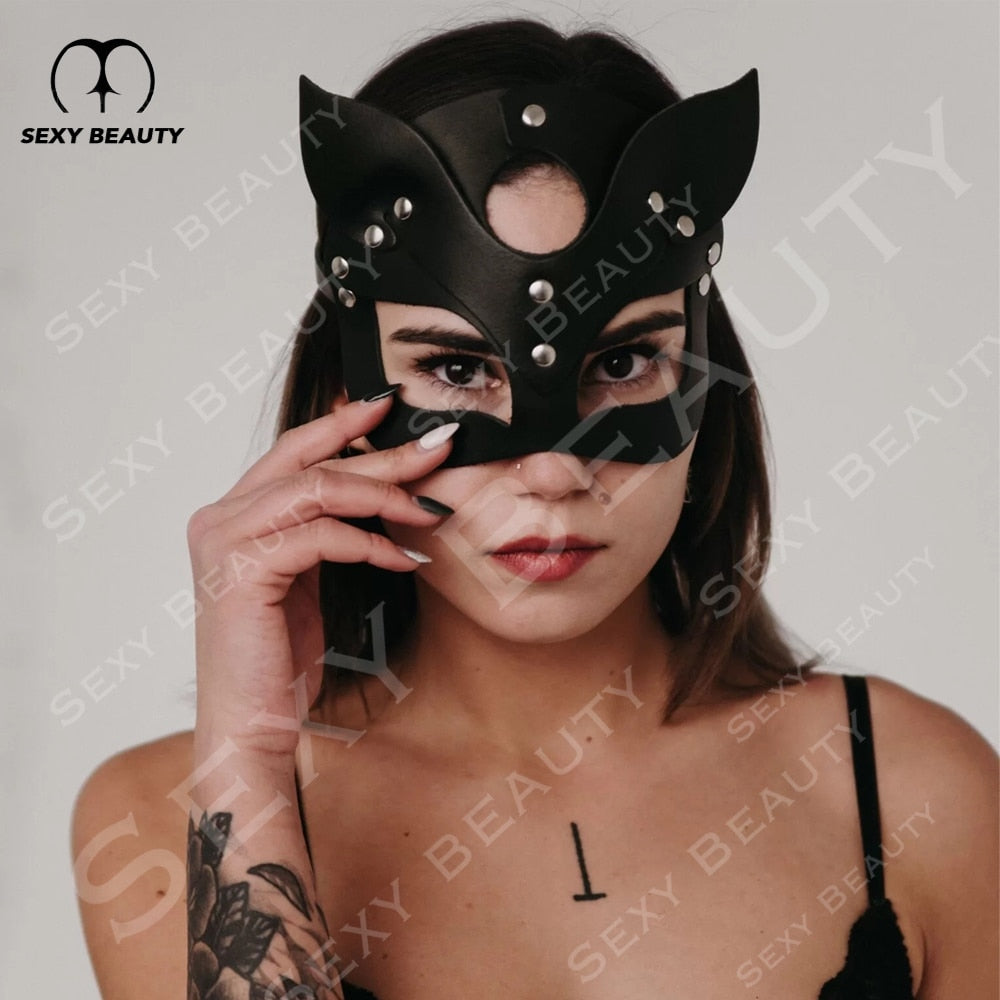 Leder Bein Harness Strumpfband Sexy Toys Punk Goth Frauen Bdsm Bondage Dessous