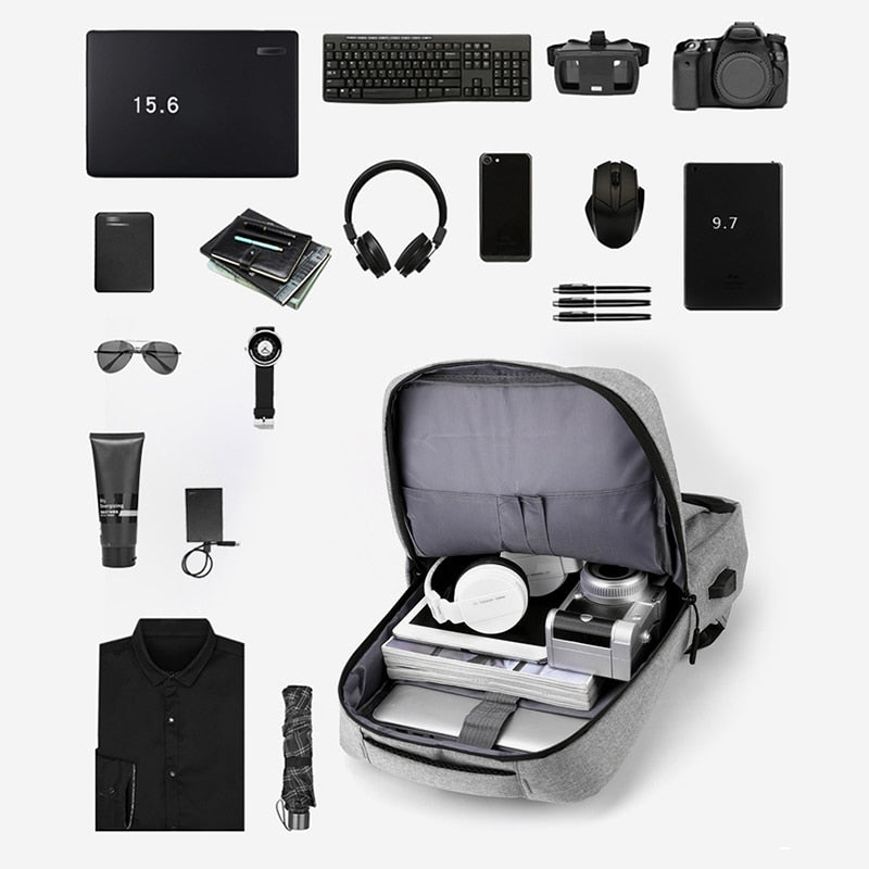 Laptop Rucksack Modischer Business Multifunction Wasserdicht BODYBAG Schulrucksack