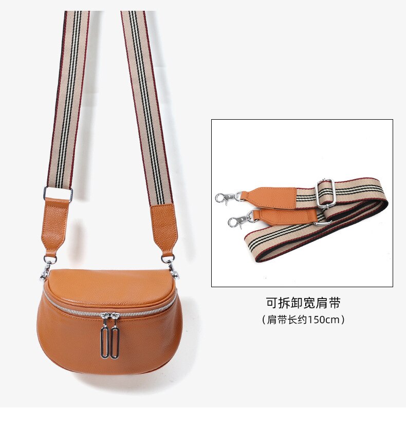 ECHT LEDER CROSSOVER BAUCHTASCHE HÜFTTASCHE UMHÄNGETASCHE BODYBAG NEU