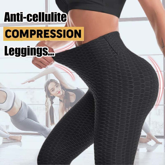 Damen Yoga Leggings Push Up Sport Hose Fitness Gym Stretch Leggins Jogginghose