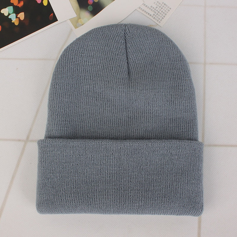Warme Damen Wintermütze Woll Mütze Strickmütze Kappe Hut Unisex