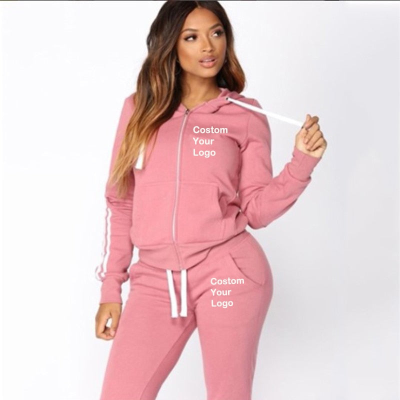 Damen Jogginganzug Jogging Trainingsanzug Fitnessanzug Freizeitanzug Hausanzug