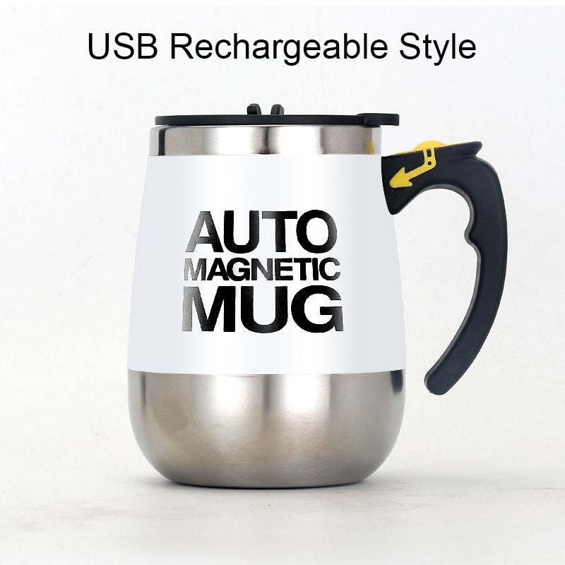 Selbstrührende Tasse Magic Mug Selbstrührender Becher automatisch Edelstahl
