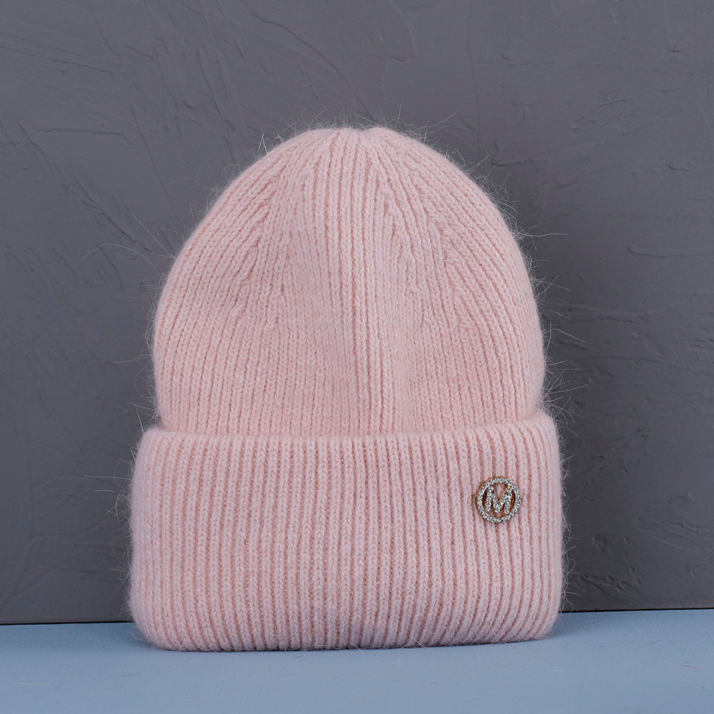Warme Damen Wintermütze Woll Mütze Strickmütze Kappe Hut Unisex