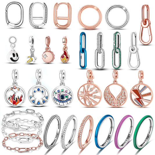 Bettelarmband Sammelarmband aus 925er Silber Charms Armband Damen