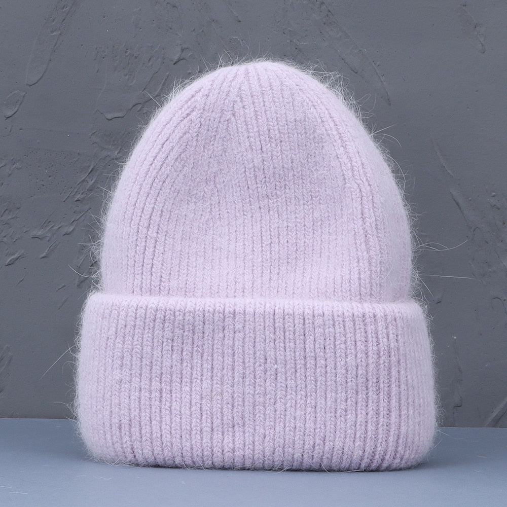 Warme Damen Wintermütze Woll Mütze Strickmütze Kappe Hut Unisex