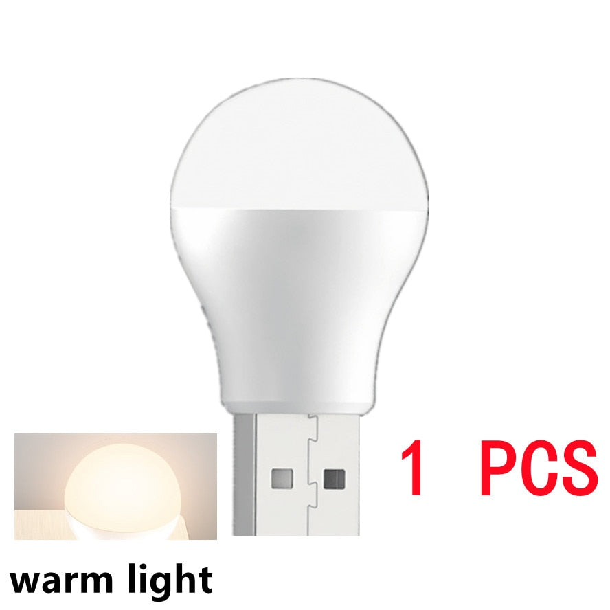 3X USB LED Nachtlicht Augenschutz Lampe Computer Mini Licht Nachtlampe Kinder