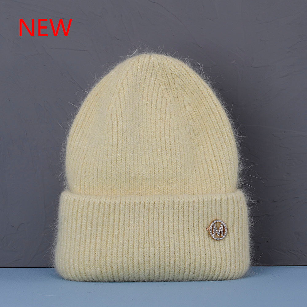 Warme Damen Wintermütze Woll Mütze Strickmütze Kappe Hut Unisex
