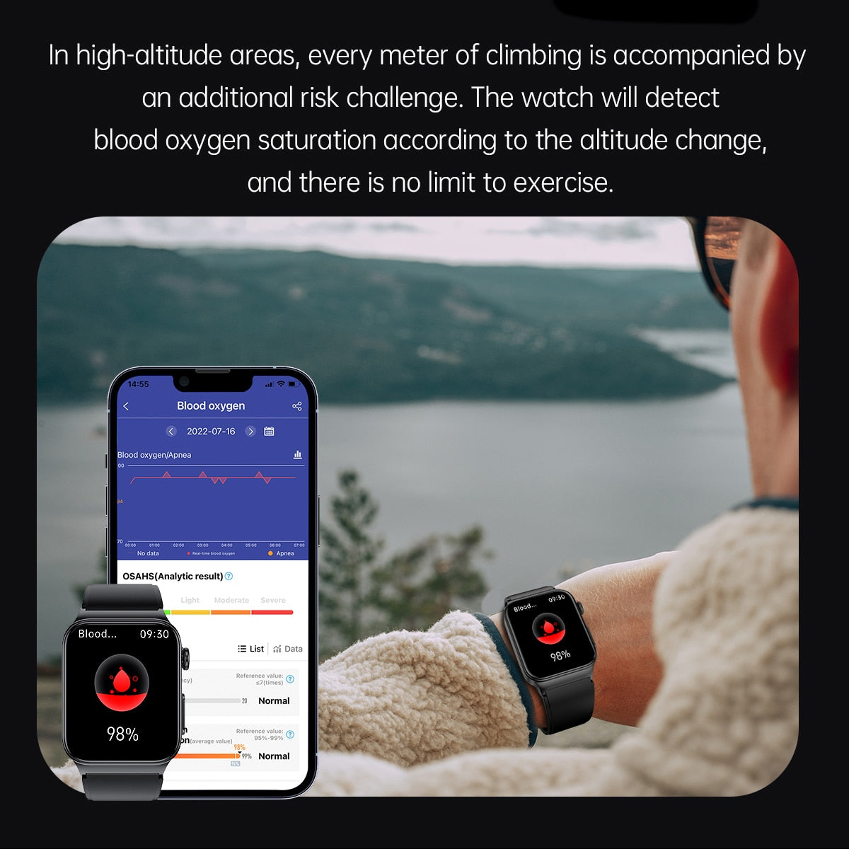 EKG + PPG Bluetooth Smart watch Fitness Tracker Sport Uhr Puls Armband Wasserdicht
