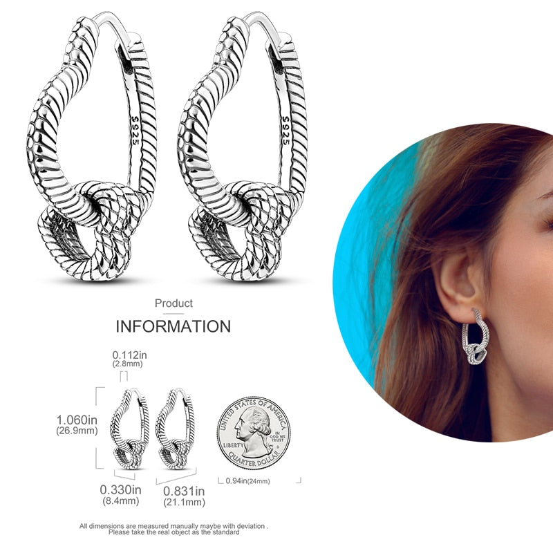 1 Paar Creolen aus 925 sterling Silber Ohrringe Ohrschmuck Zirkonia Ohrstecker