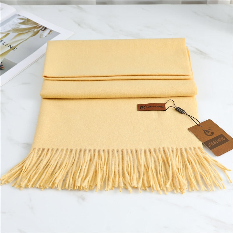 Fashion Damen Winterschal Viskose Stola Schlauchschal  Halstuch Strickschal Loop NEU