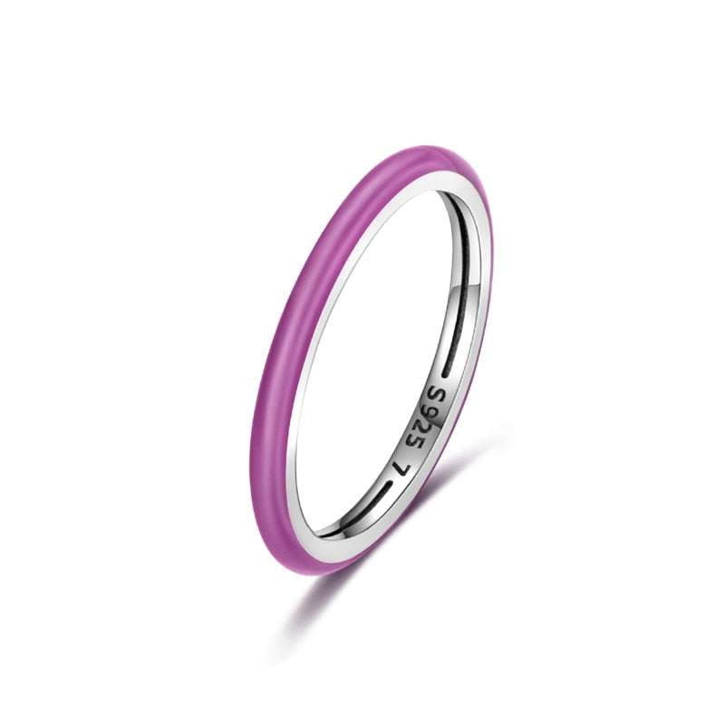 Massiv Sterling Silber 925er Ring filigran Fashion Damenring mit 3A Zirkonia