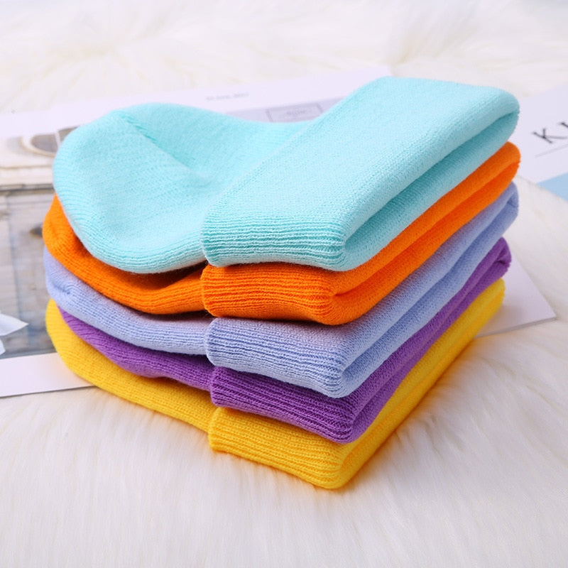 Warme Damen Wintermütze Woll Mütze Strickmütze Kappe Hut Unisex