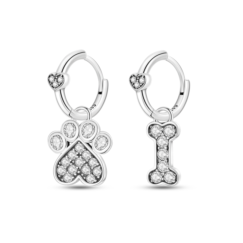 1 Paar Creolen aus 925 sterling Silber Ohrringe Ohrschmuck Zirkonia Ohrstecker