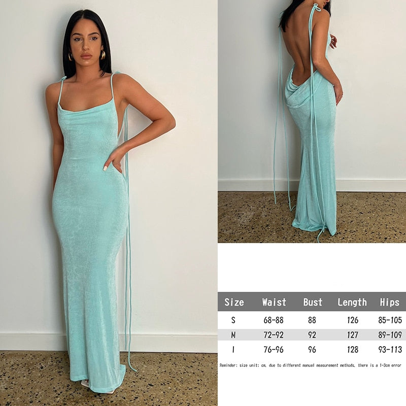 Damen Rückenfrei Sommer Partykleid Cocktail Abendkleid Kleid Clubwear