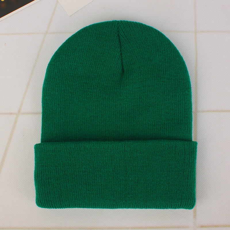 Warme Damen Wintermütze Woll Mütze Strickmütze Kappe Hut Unisex