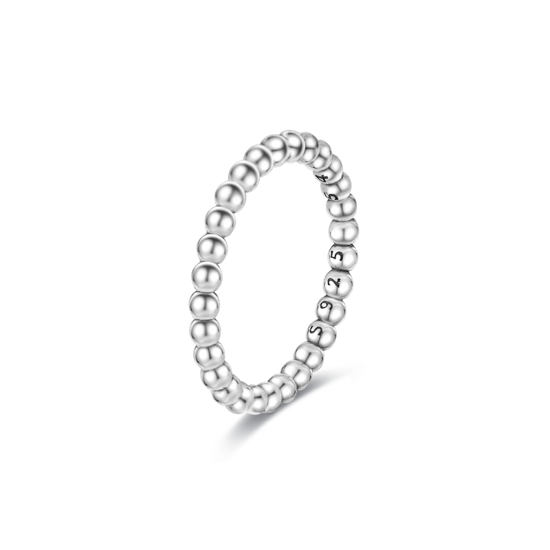 Massiv Sterling Silber 925 Ring filigran Fashion Damenring mit AAA Zirkonia
