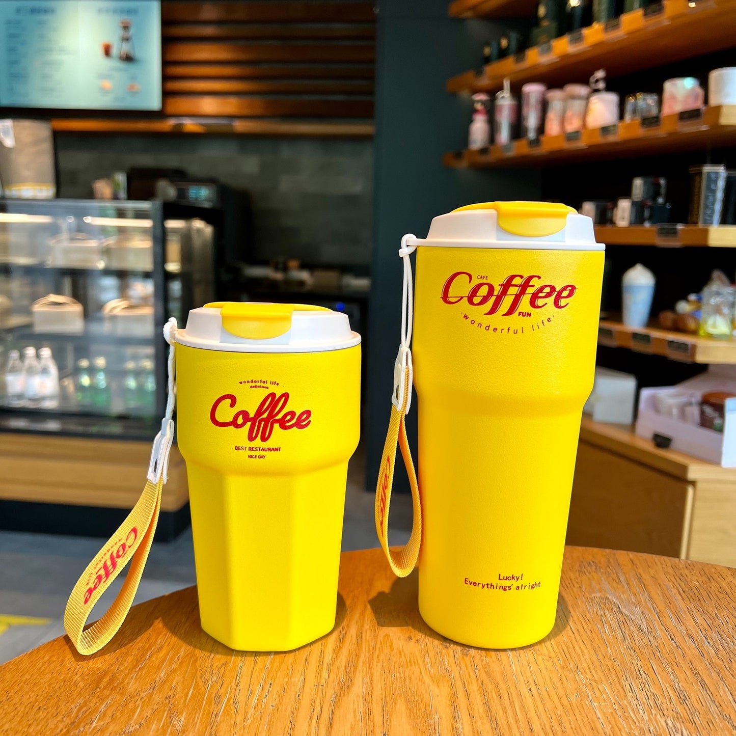 MUG Isolierbecher Auto Thermobecher to go 420/620 ML Spülmaschinengeeignet Edelstahl