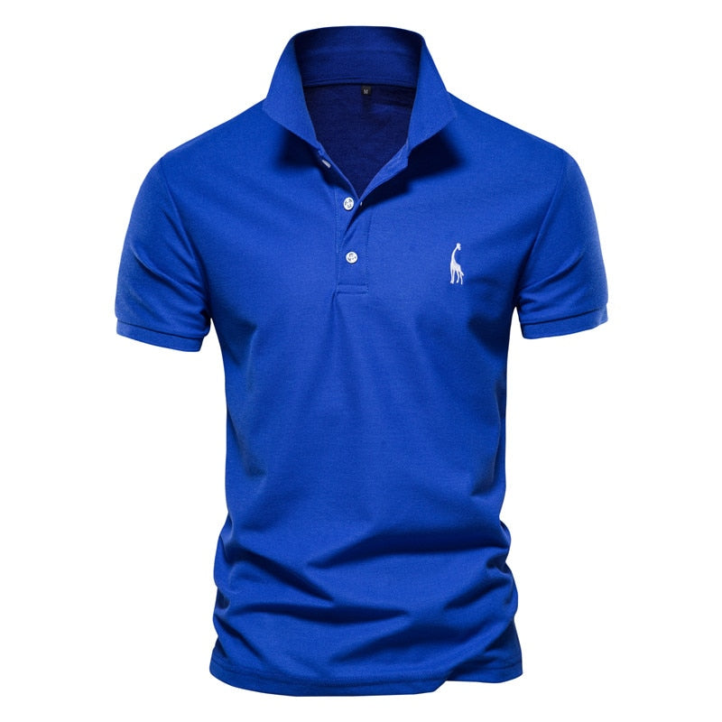Herren Poloshirt Kontrast Kragen Polo Kurzarm Slim Fit Hemd Polohemd T-Shirt NEU