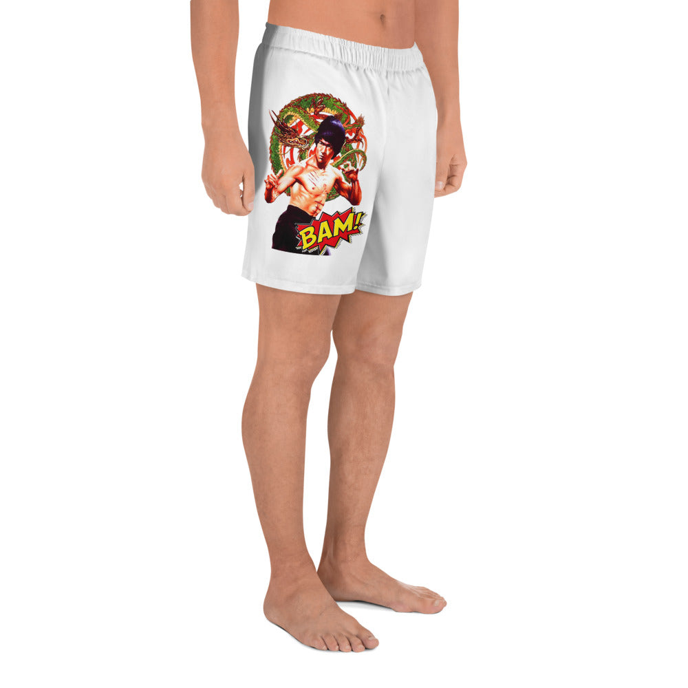 Lange Allover-Sport-Shorts für Herren Bruce Lee