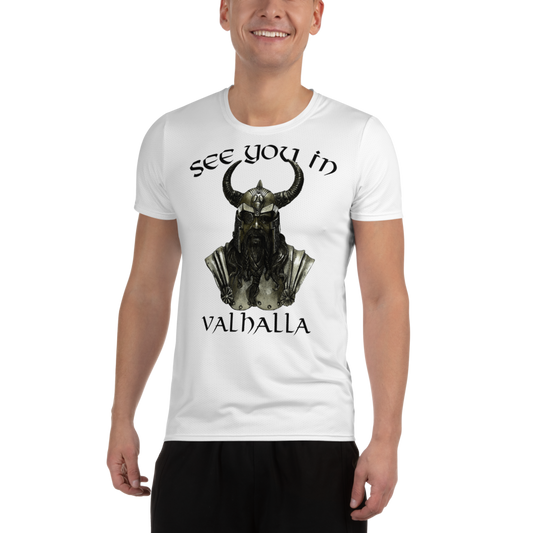 Allover-Sport-T-Shirt für Herren See you in Valhalla
