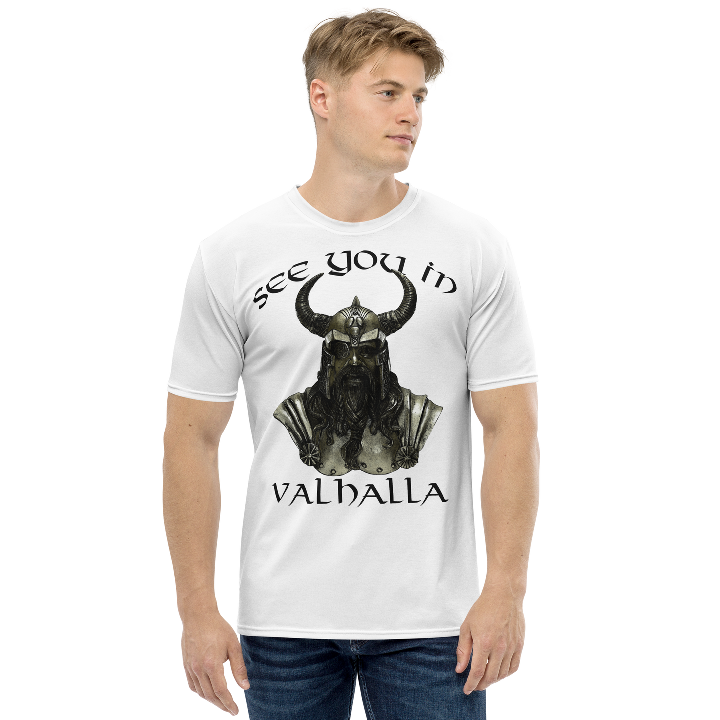 Herren-T-Shirt See you in Valhalla