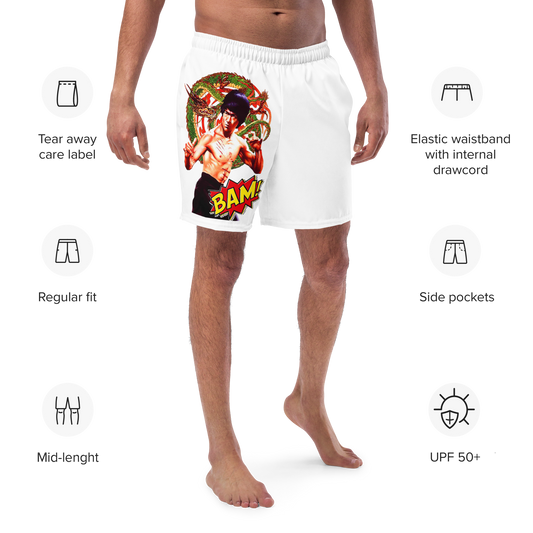 Herren-Badehosen Bruce Lee