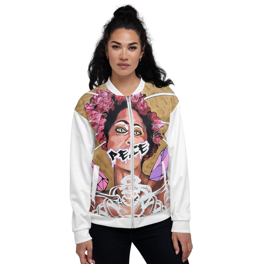 Unisex Bomberjacke Peace