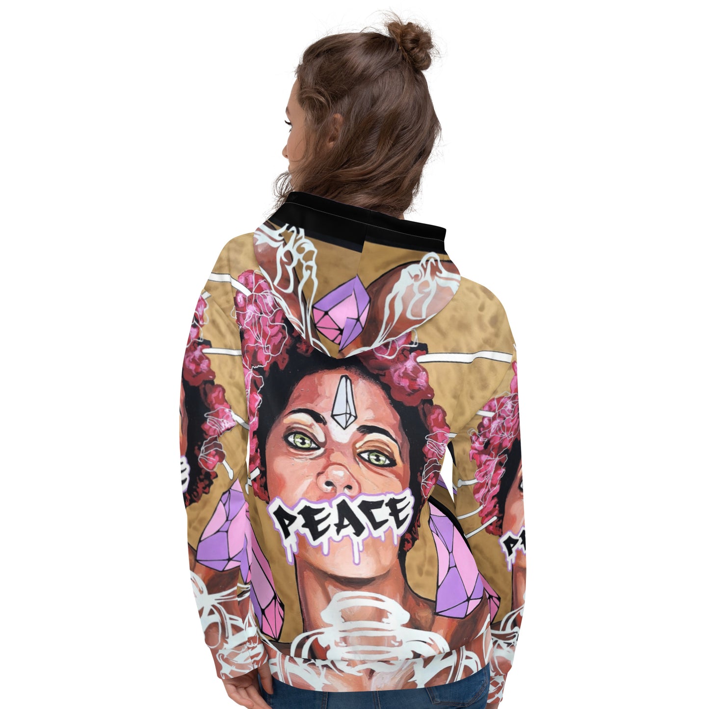 Unisex-Kapuzenpullover PEACE