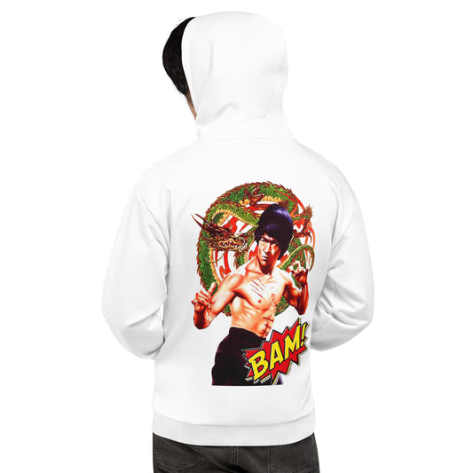 Unisex-Kapuzenpullover Bruce Lee