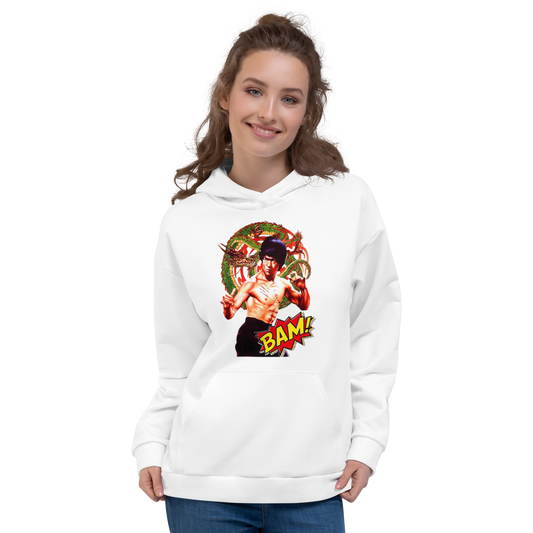 Unisex-Kapuzenpullover Bruce Lee