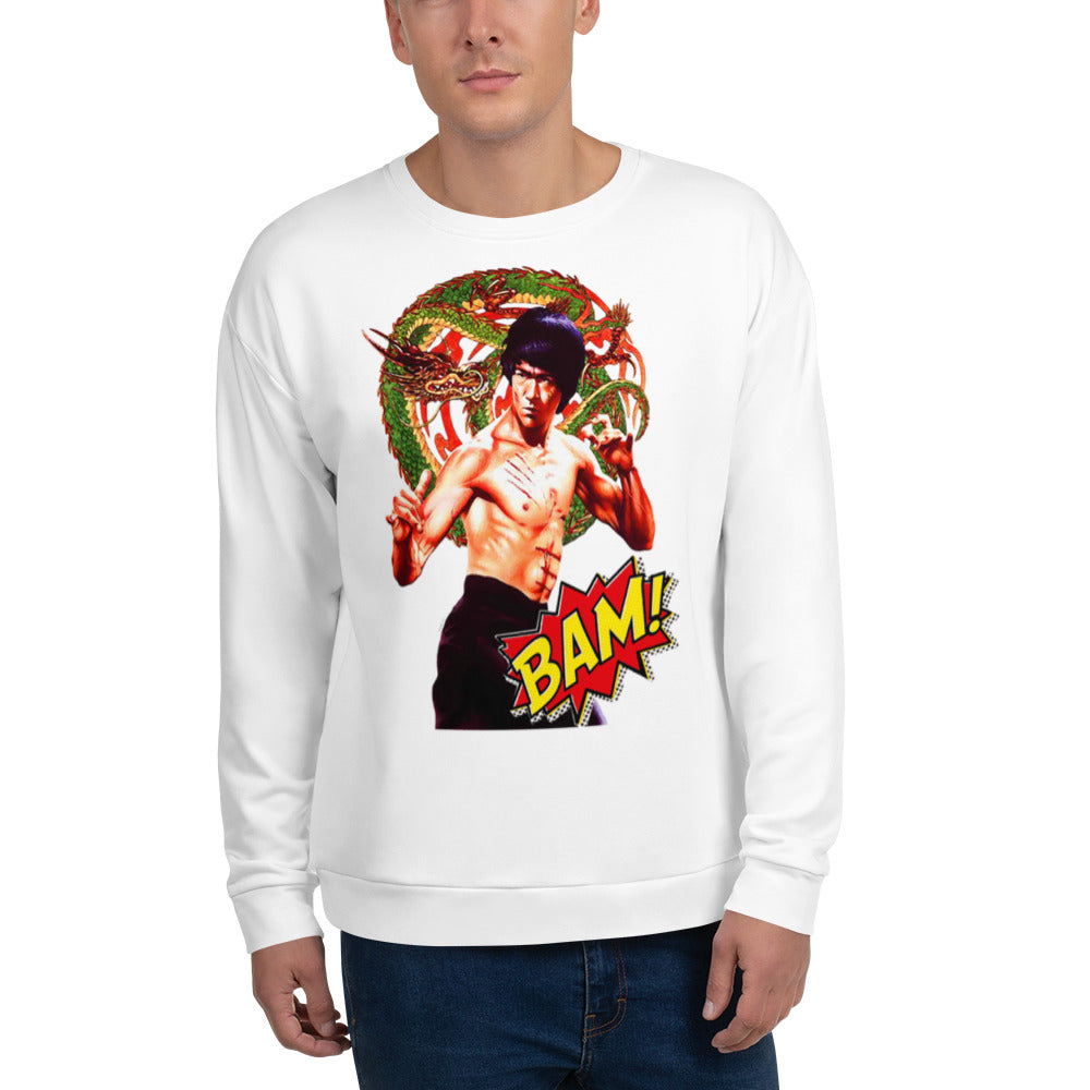 Unisex-Pullover Bruce Lee