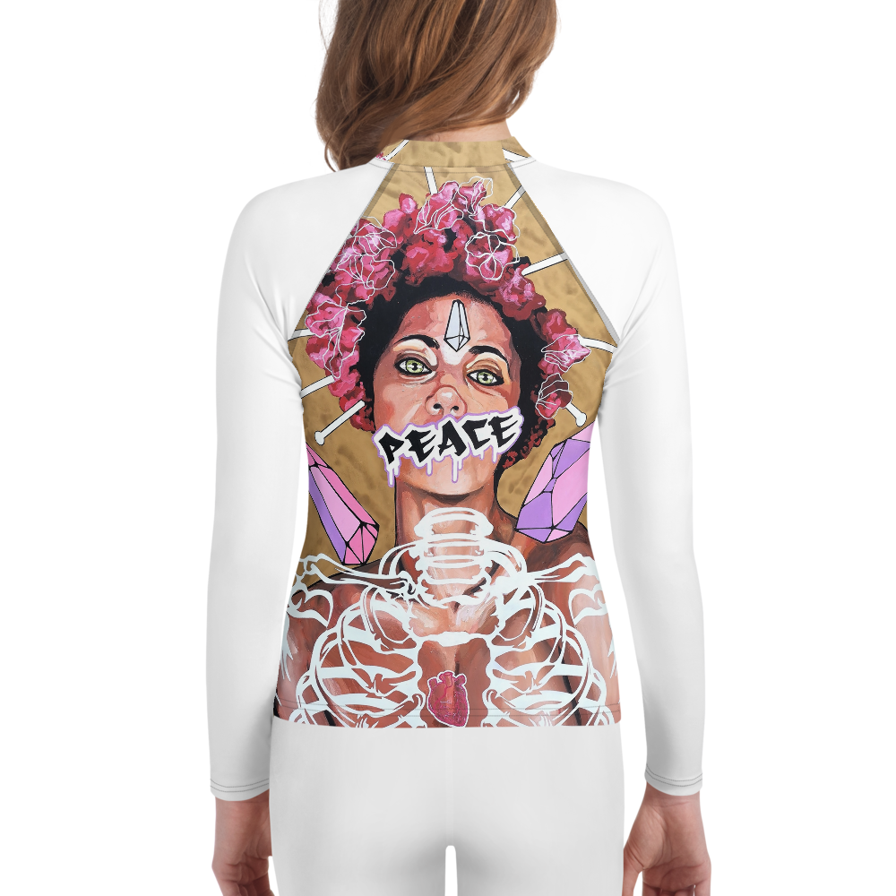 Rash-Guard für Jugendliche Peace