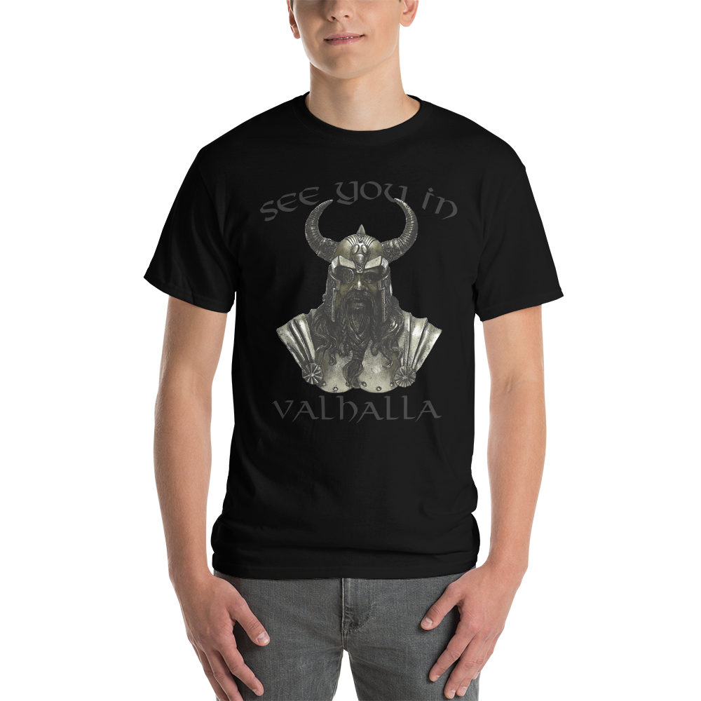 Kurzärmeliges T-Shirt See you in Valhalla