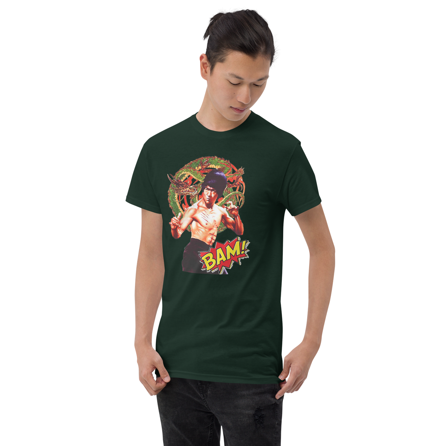 Kurzärmeliges T-Shirt  Bruce Lee