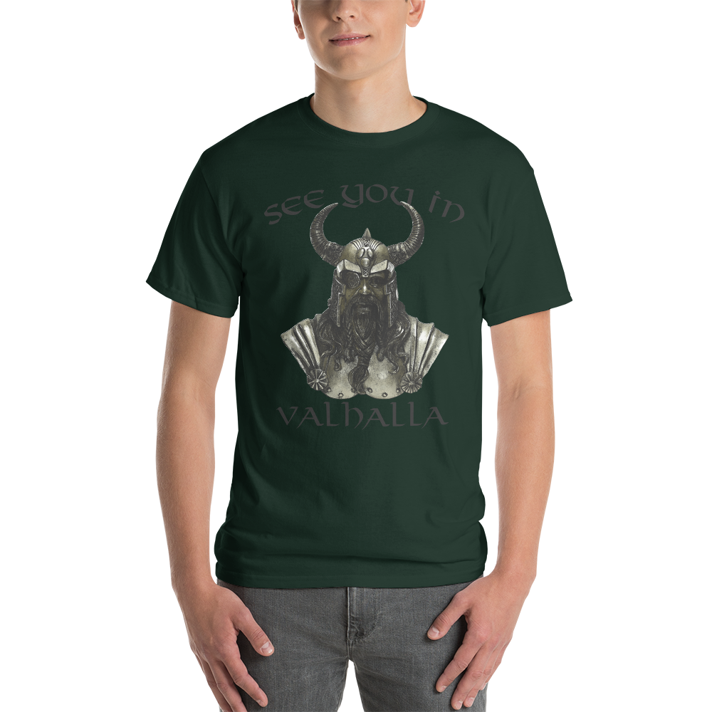 Kurzärmeliges T-Shirt See you in Valhalla