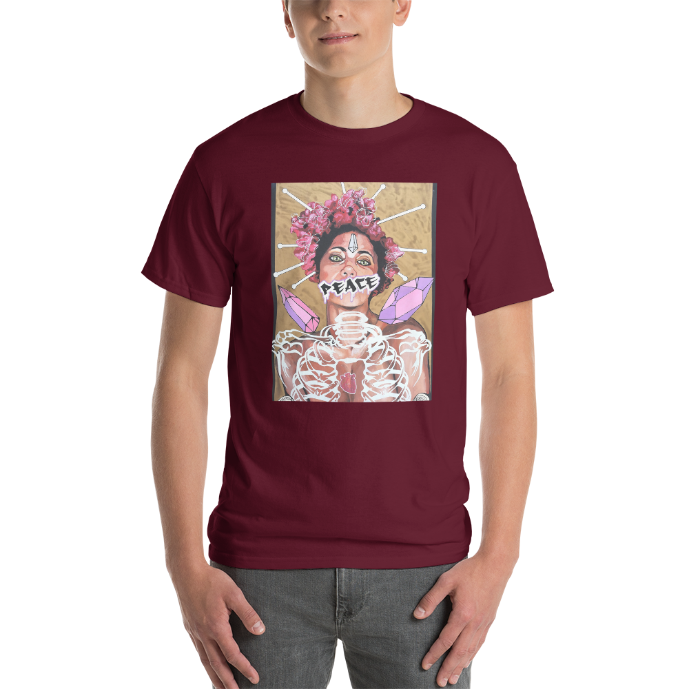 Kurzärmeliges T-Shirt Peace