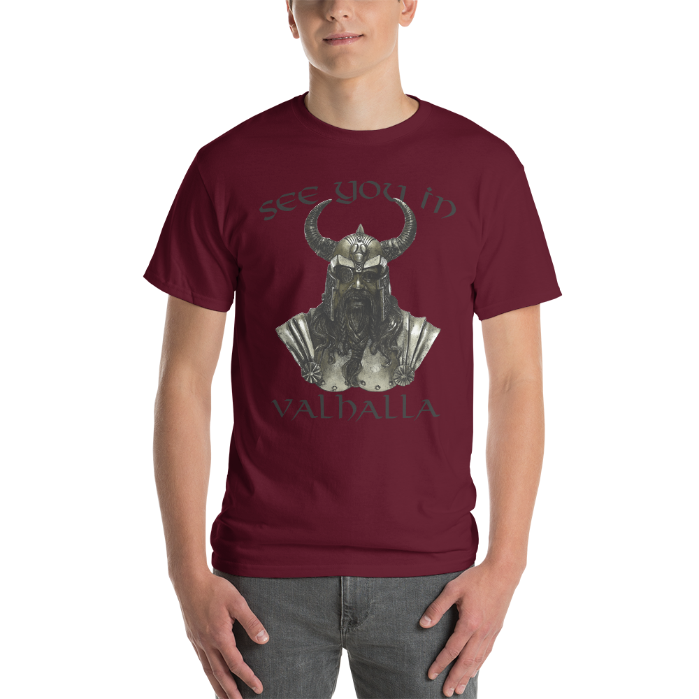 Kurzärmeliges T-Shirt See you in Valhalla