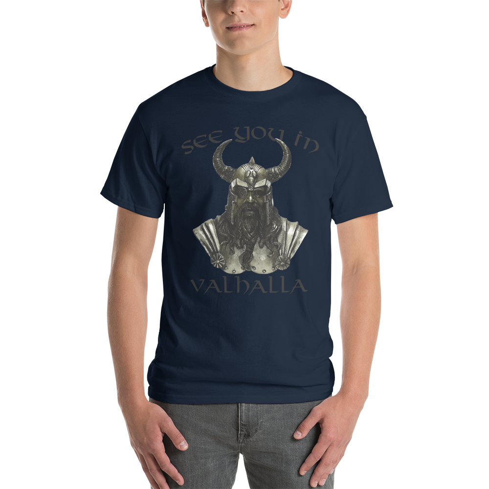 Kurzärmeliges T-Shirt See you in Valhalla
