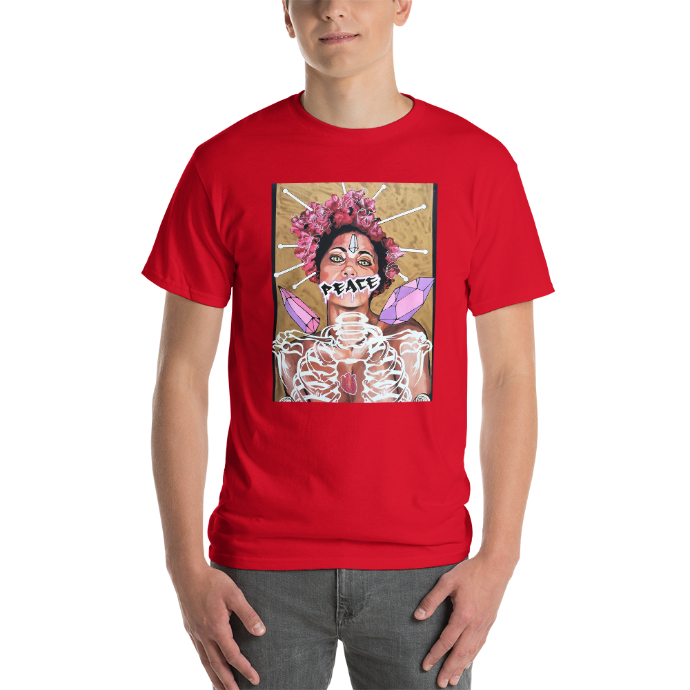 Kurzärmeliges T-Shirt Peace