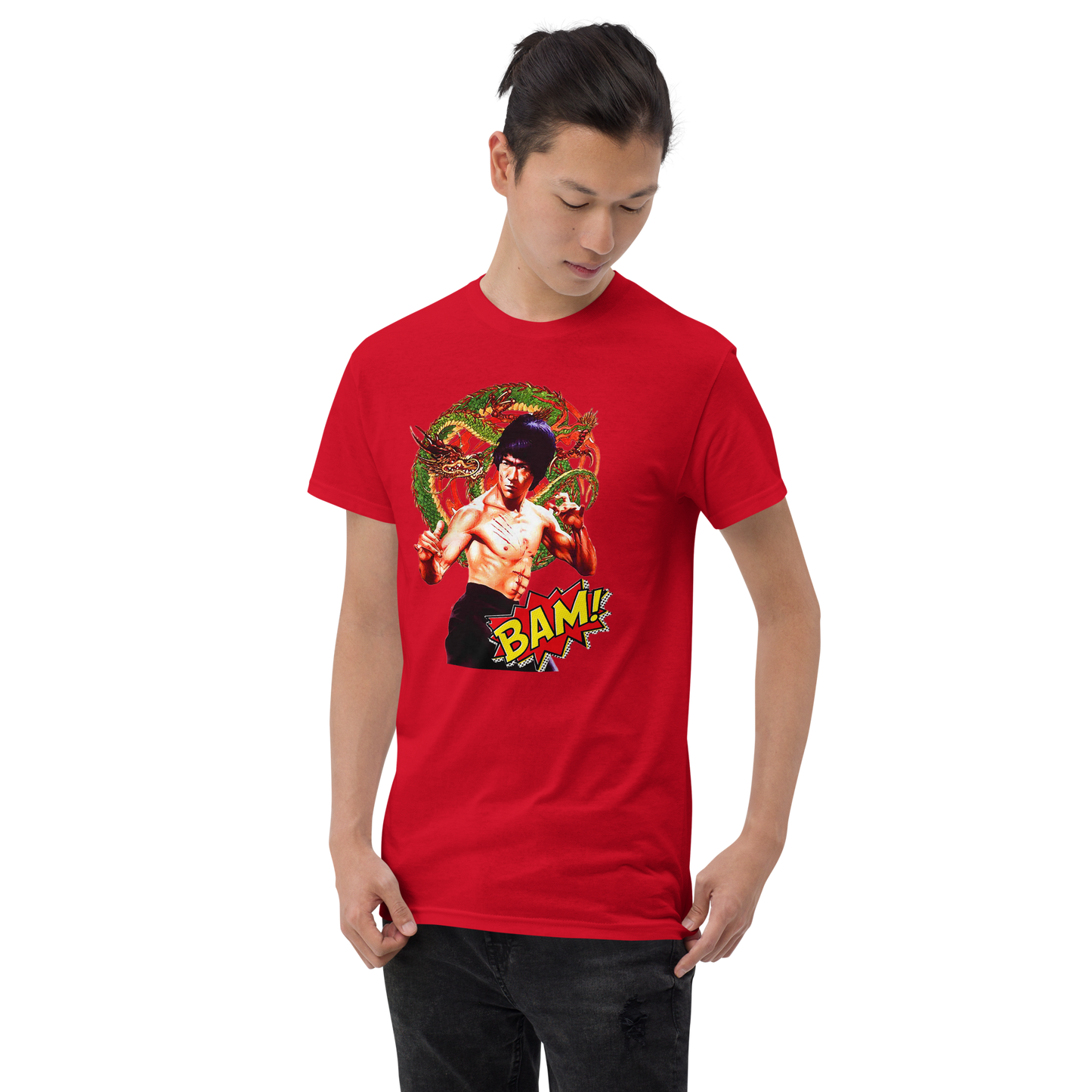 Kurzärmeliges T-Shirt  Bruce Lee
