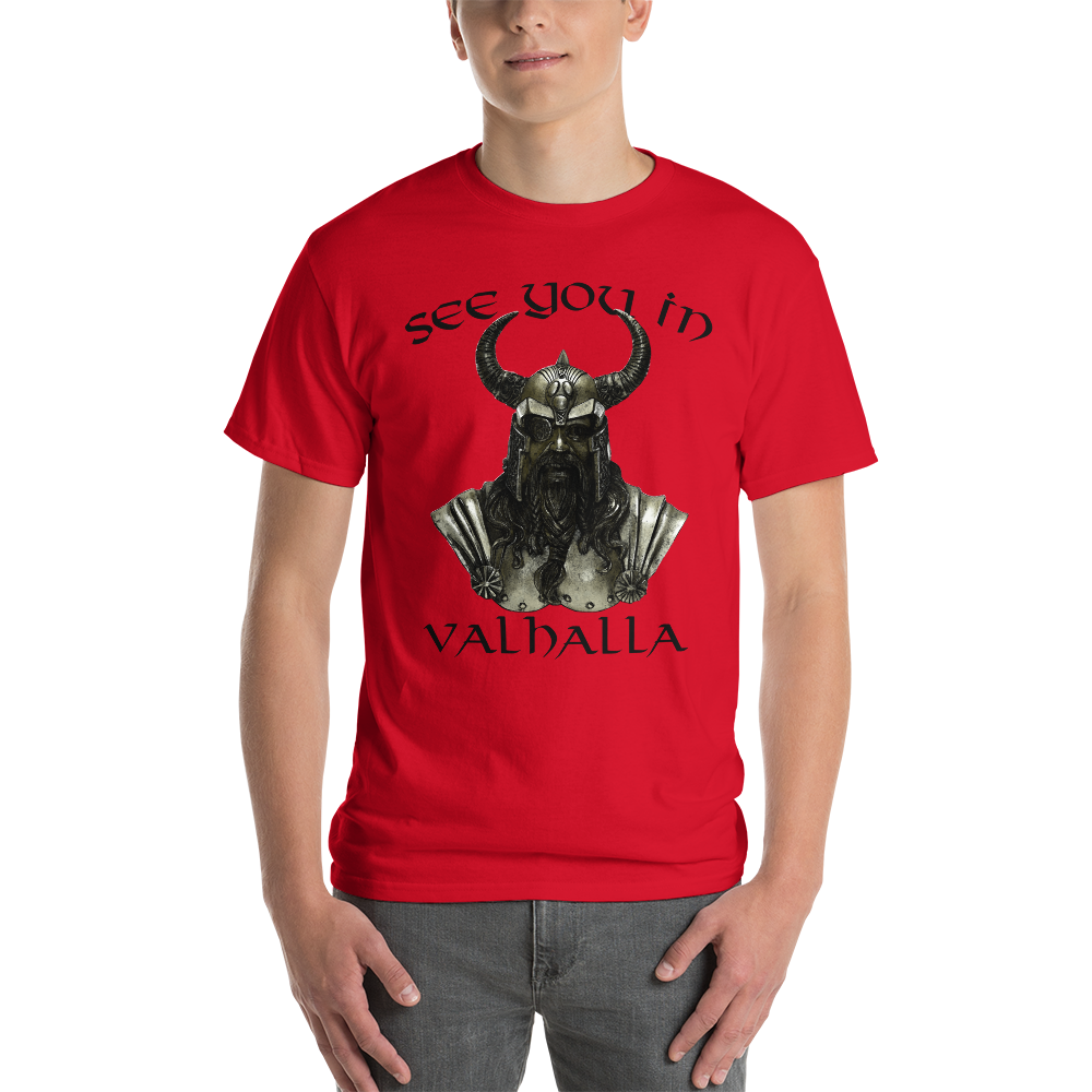 Kurzärmeliges T-Shirt See you in Valhalla