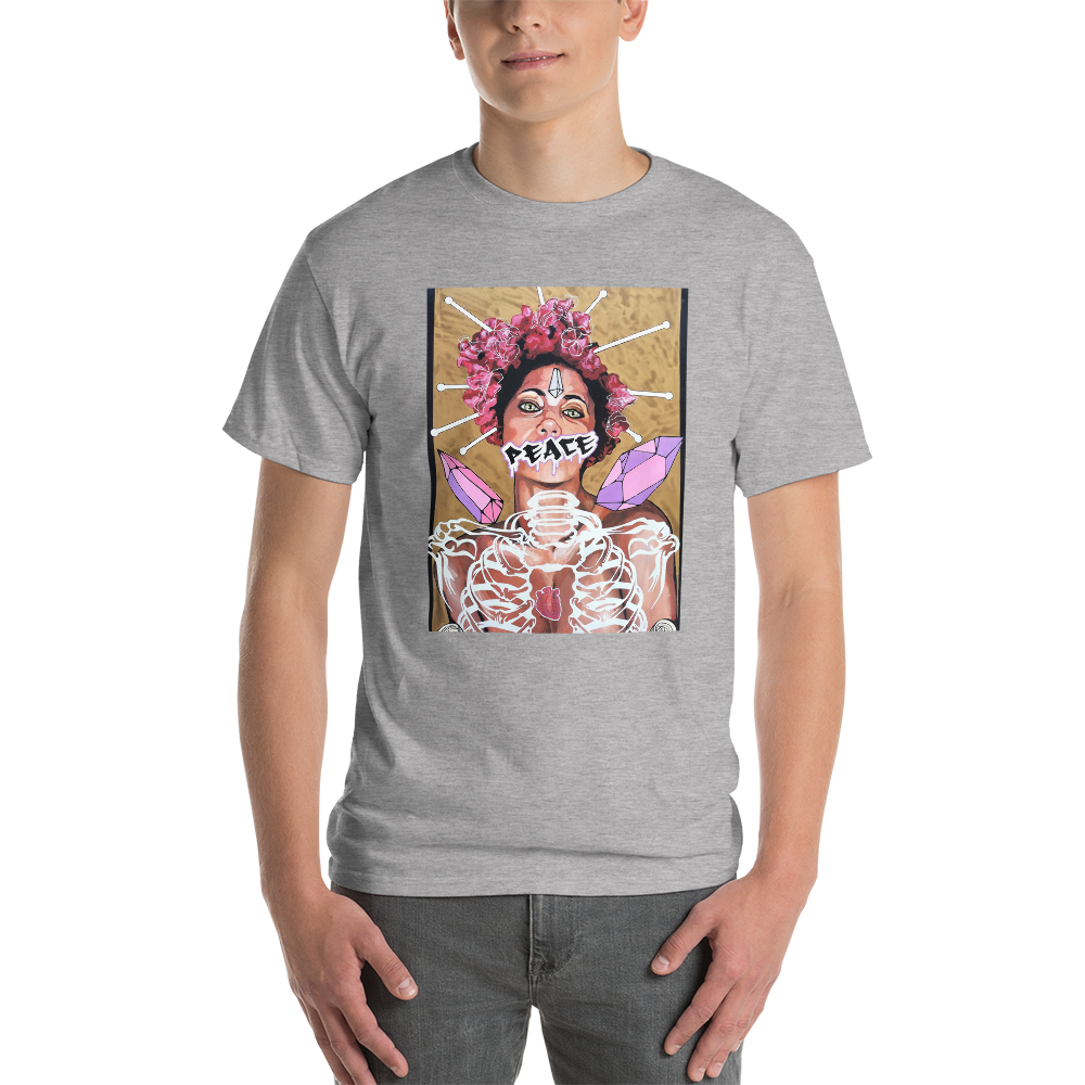 Kurzärmeliges T-Shirt Peace