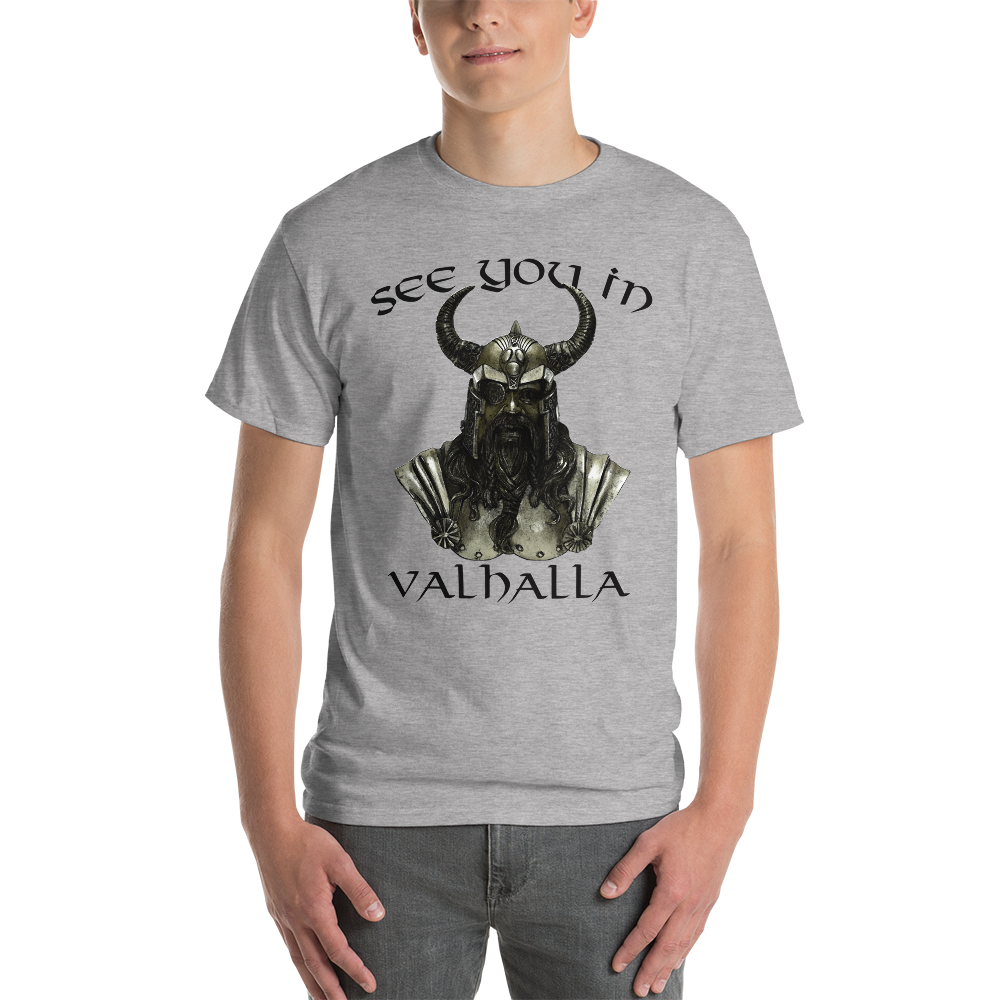 Kurzärmeliges T-Shirt See you in Valhalla