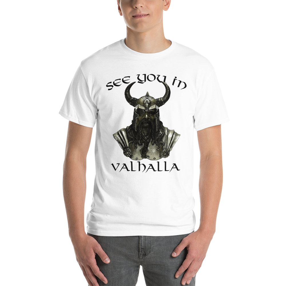 Kurzärmeliges T-Shirt See you in Valhalla