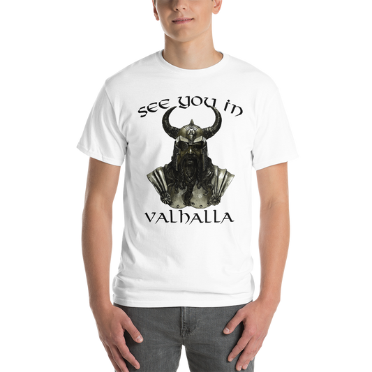 Kurzärmeliges T-Shirt See you in Valhalla