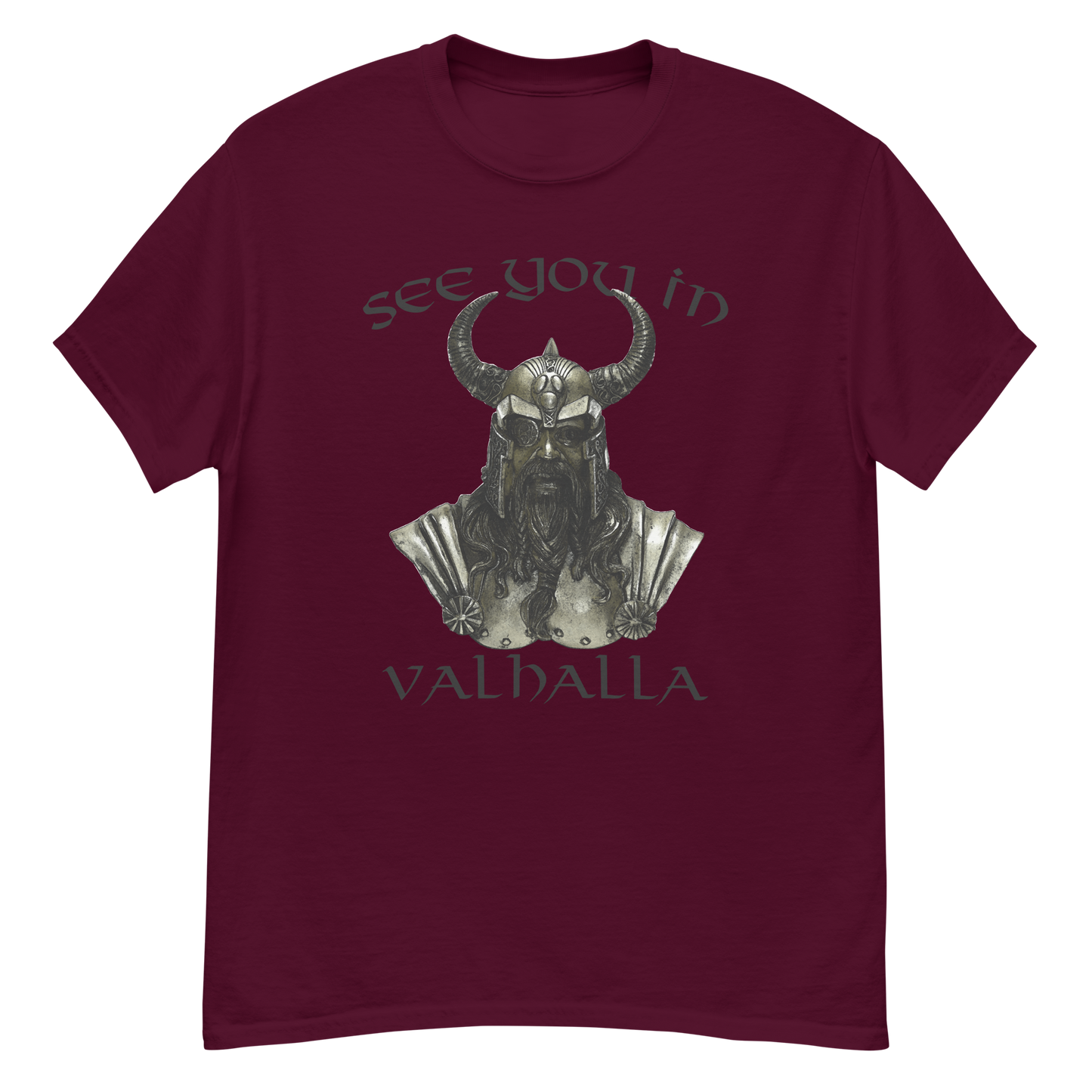 Klassisches Herren-T-Shirt See you in Valhalla