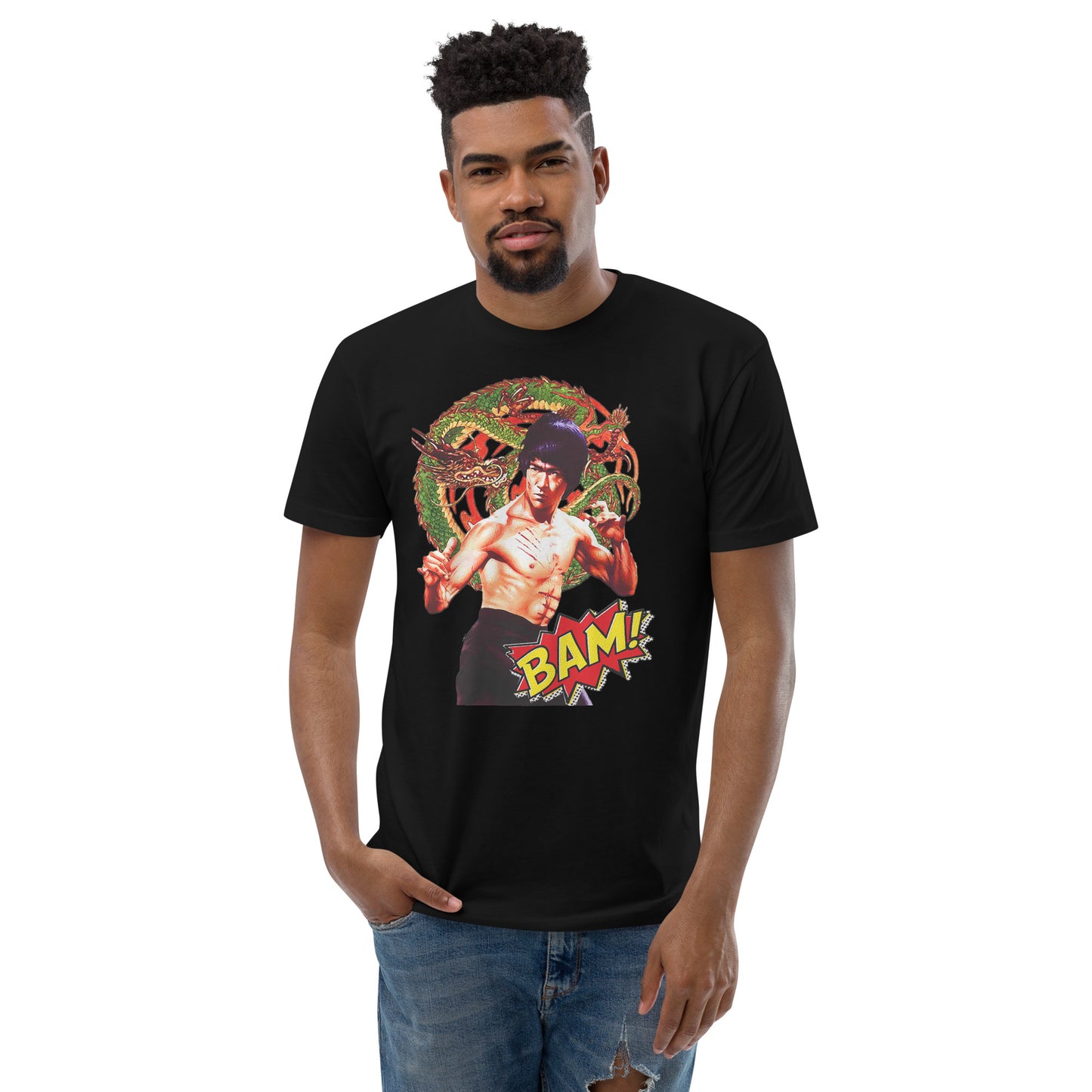 Kurzärmeliges T-Shirt Bruce Lee