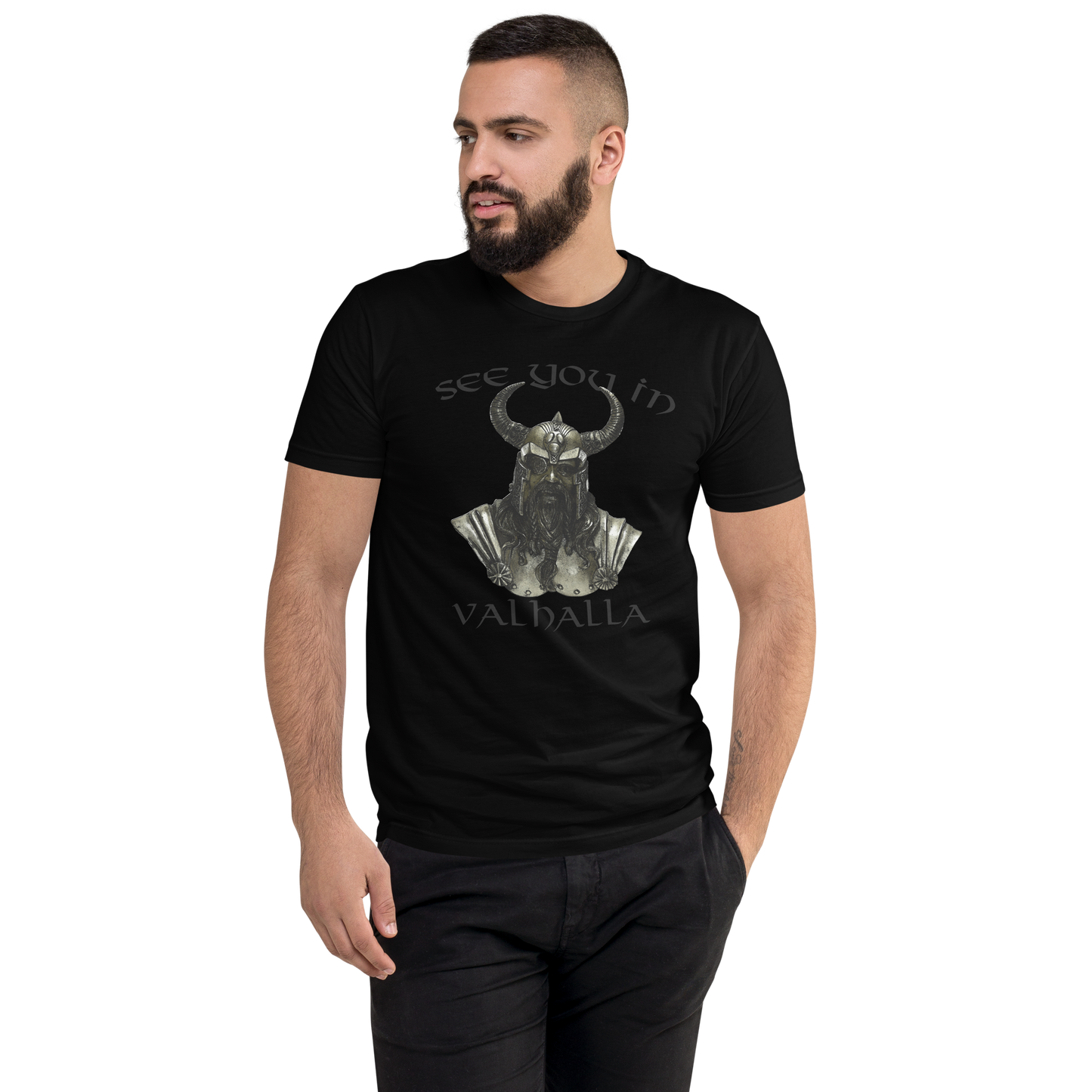 Kurzärmeliges T-Shirt See you in Valhalla